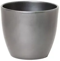 Floran bloempot boule 15,5x13,5 cm metallic