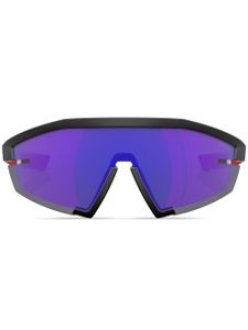 Prada Linea Rossa lunettes de soleil PS 03ZS à monture pilote - Noir