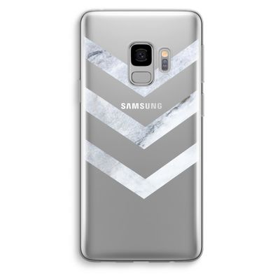 Marmeren pijlen: Samsung Galaxy S9 Transparant Hoesje