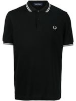 Fred Perry polo à logo brodé - Noir