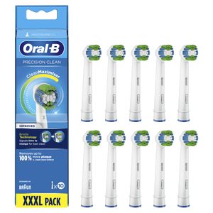 Oral-B Precision Clean Opzetborstel Met CleanMaximiser-technologie, Verpakking Van 10 Stuks