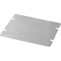 Hammond Electronics 1434-54 Bodemplaat (l x b) 127 mm x 102 mm Aluminium Natuur 10 stuk(s)