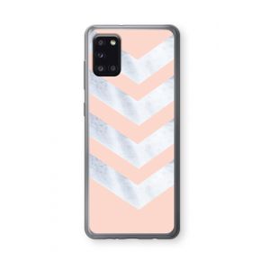 Marmeren pijlen: Samsung Galaxy A31 Transparant Hoesje