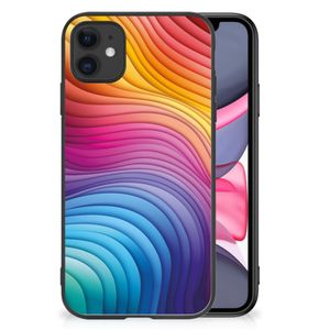 Backcover voor iPhone 11 Regenboog