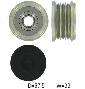 Dynamovrijloop SKF, u.a. für Citroën, Peugeot