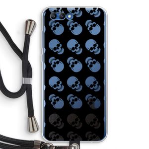 Musketon Skulls: Honor 10 Transparant Hoesje met koord