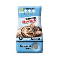 Certech Super Benek Compact Natural - Klonterende kattenbakvulling 5 l