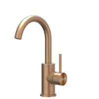 Wastafelkraan IVY Concord Draaibare Uitloop Coldstart RVS316 Geborsteld Mat Koper PVD