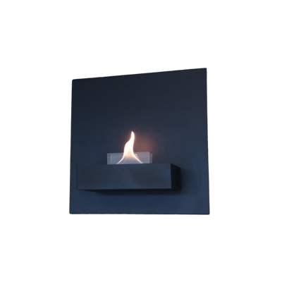 Tenderflame Square 90 Zwart Staal