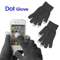 Touchscreen handschoenen voor smartphone - Zwart