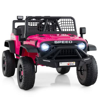 24V Elektrisch Kindervoertuig 30 kg Laadvermogen Elektrische Offroad-buggy Voor Kinderen-Roze