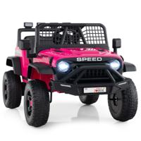 24V Elektrisch Kindervoertuig 30 kg Laadvermogen Elektrische Offroad-buggy Voor Kinderen-Roze