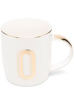 Bitossi Home tasse Letter-O en porcelaine - Blanc