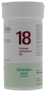 Pfluger Celzout 18 Calcium Sulfuratum D6 Tabletten