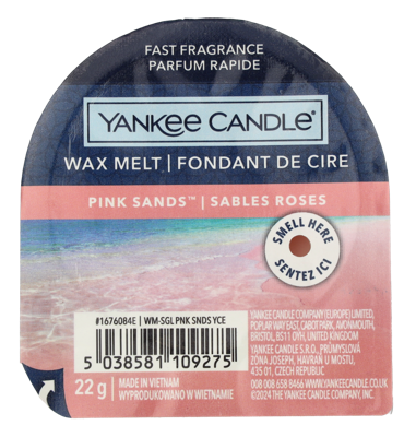 Yankee Candle Wax Melt Single Pink Sands 22 g