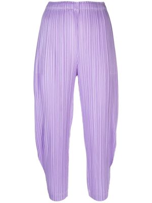 Pleats Please Issey Miyake pantalon Monthly Couleurs January plissé - Violet