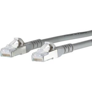 METZ CONNECT Patchkabel Cat.6A AWG 26, grijs, 3 m