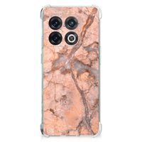 OnePlus 10 Pro Anti-Shock Hoesje Marmer Oranje