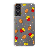 Chicken 'n Fries: Samsung Galaxy S21 FE Transparant Hoesje