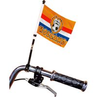 Holland fietsvlag oranje met leeuw   - - thumbnail