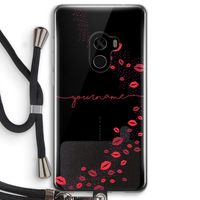 Kusjes: Xiaomi Mi Mix 2 Transparant Hoesje met koord
