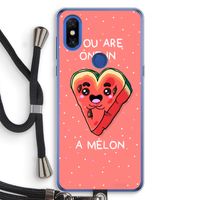 One In A Melon: Xiaomi Mi Mix 3 Transparant Hoesje met koord