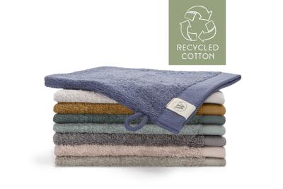 Walra Remade Cotton Washandje - per 2 verpakt - 16 x 21 cm - 550 gr/m2 - in 8 kleuren verkrijgbaar-Donkergroen