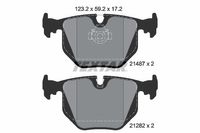 Remblokkenset, schijfrem TEXTAR, u.a. fÃ¼r BMW, Land Rover, Alpina - thumbnail