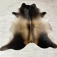 Koeienhuid bruin zwart wit 220x250cm M/L