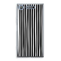 Stripes: Sony Xperia XZ1 Transparant Hoesje