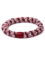 Banditz Haarelastiekje en Armband Bordeaux Lila Glittermix Banditz Haarelastiekje en Armband Bordeaux Lila Glittermix