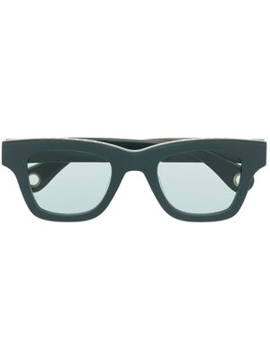 Jacquemus lunettes de soleil carrées Les Lunettes Nocio à monture carrée - Vert