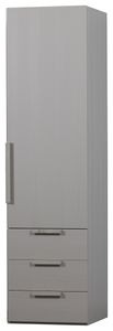 WOOOD Kledingkast 'Rens' 1-deurs, kleur Pebble Grey