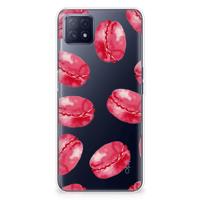 OPPO A53 5G | OPPO A73 5G | Siliconen Case | Pink Macarons