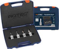 Rotec HSS Spiraalborenset '538' | Weldon 19 | 4-Dlg. | Ø6-12 - 538.9020