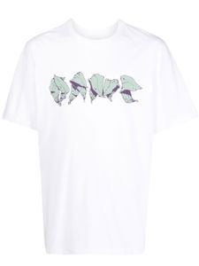 OAMC t-shirt à logo imprimé - Blanc