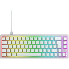 CHERRY K5V2 Compact toetsenbord Gamen USB AZERTY Frans Wit