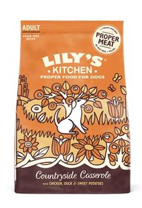 Lily&apos;s kitchen Dog adult chicken duck countryside casserole