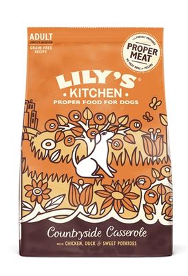 Lily&apos;s Kitchen dog adult chicken duck countryside casserole