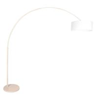 Steinhauer BooglampSparkled Light crème met witte kap Ø 50cm - 4315CR Steinhauer BooglampSparkled Light crème met witte kap Ø 50cm - 4315CR