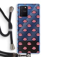 Lipjes: Samsung Galaxy Note 10 Lite Transparant Hoesje met koord Lipjes: Samsung Galaxy Note 10 Lite Transparant Hoesje met koord