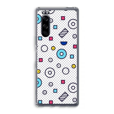 8-bit N°9: Sony Xperia 5 Transparant Hoesje