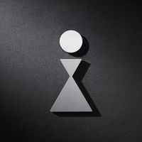 Vrouw pictogram Phos Design -OP IS OP! - thumbnail