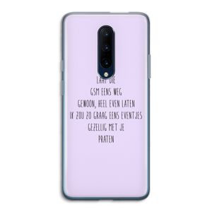 GSM: OnePlus 7 Pro Transparant Hoesje