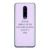 GSM: OnePlus 7 Pro Transparant Hoesje