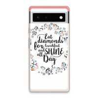 Diamonds: Google Pixel 6 Transparant Hoesje