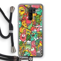 Vexx City: Xiaomi Redmi 9 Transparant Hoesje met koord