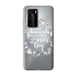 Diamonds: Huawei P40 Pro Transparant Hoesje