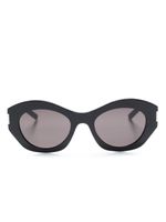 Saint Laurent Eyewear lunettes de soleil Nova à monture papillon - Noir