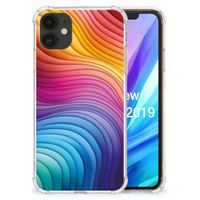 Shockproof Case voor Apple iPhone 11 Regenboog - thumbnail